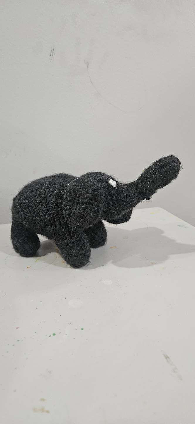 🧡Handmade Crochet Elephant Toy / Amigurumi  elephant toy - photo 5