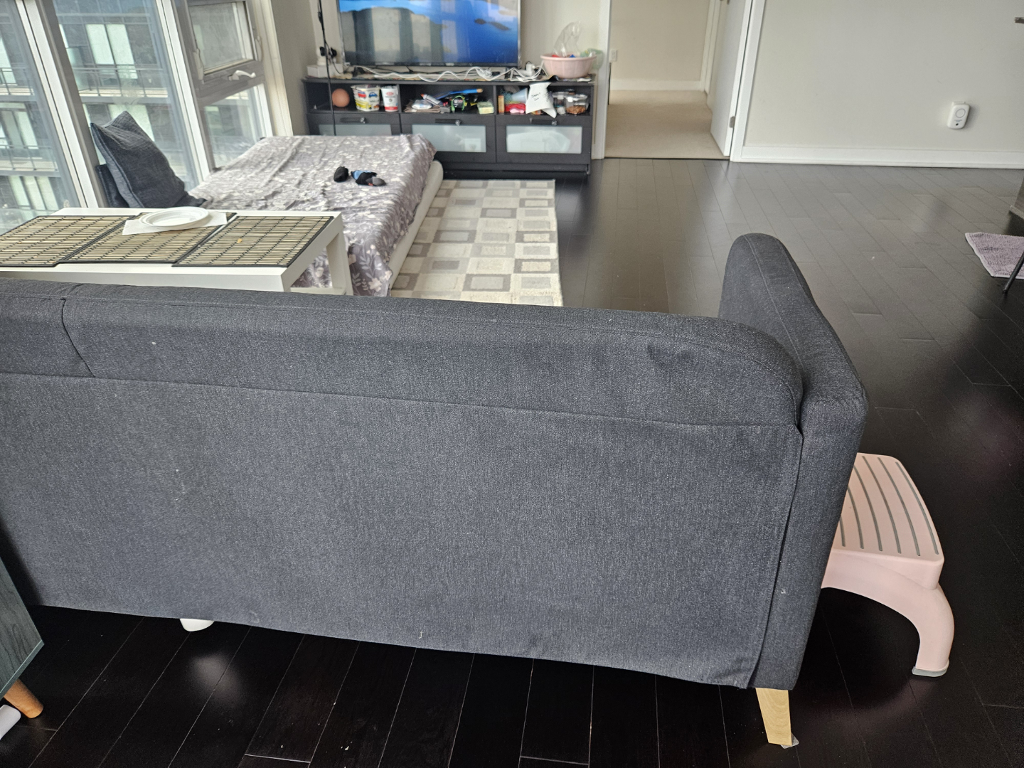 Dark Grey Sofa  Moving Out sale