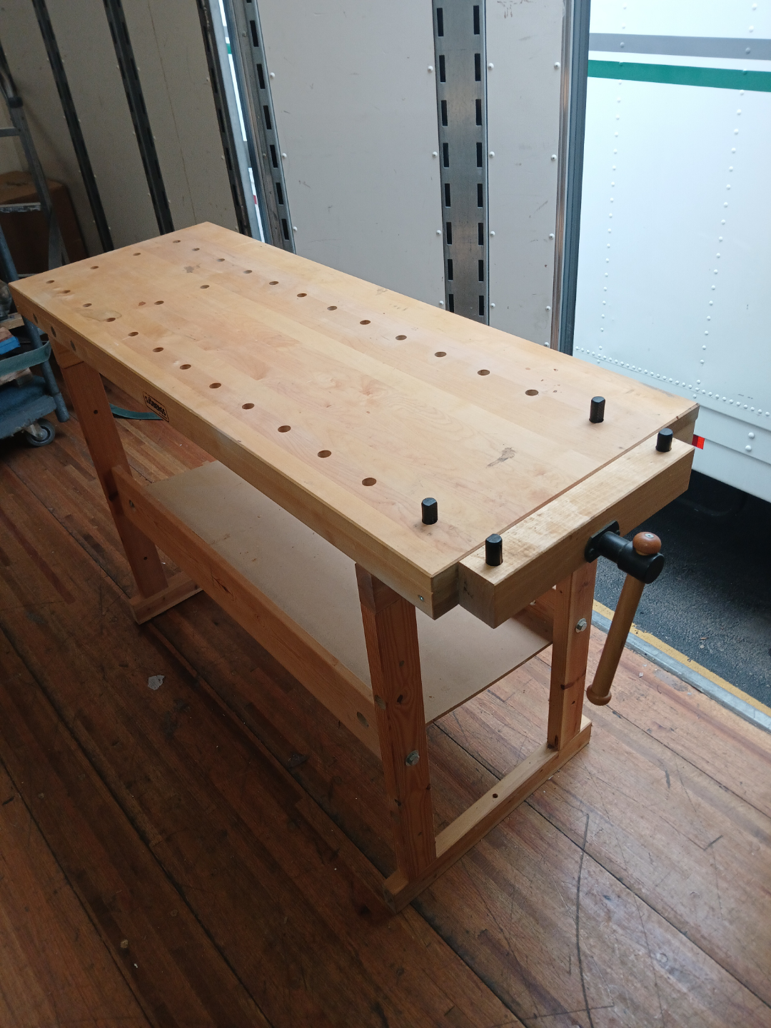 Used Workbench with Vise - photo 3