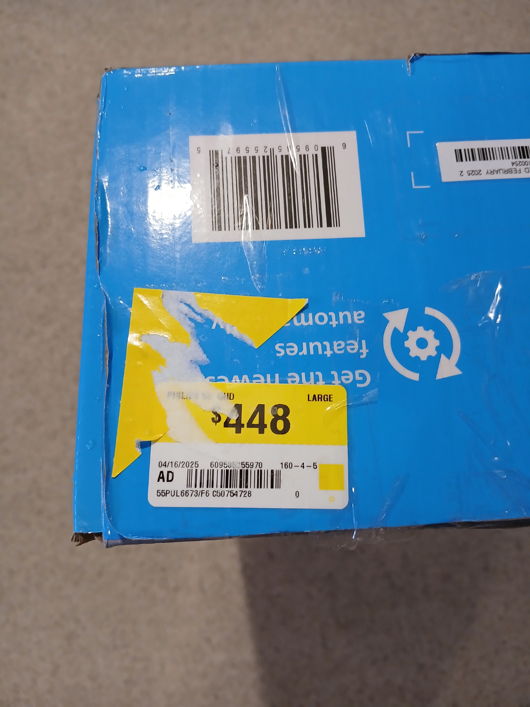55" Philips Roku TV - 4K UHD Smart TV - New in Box - photo 4