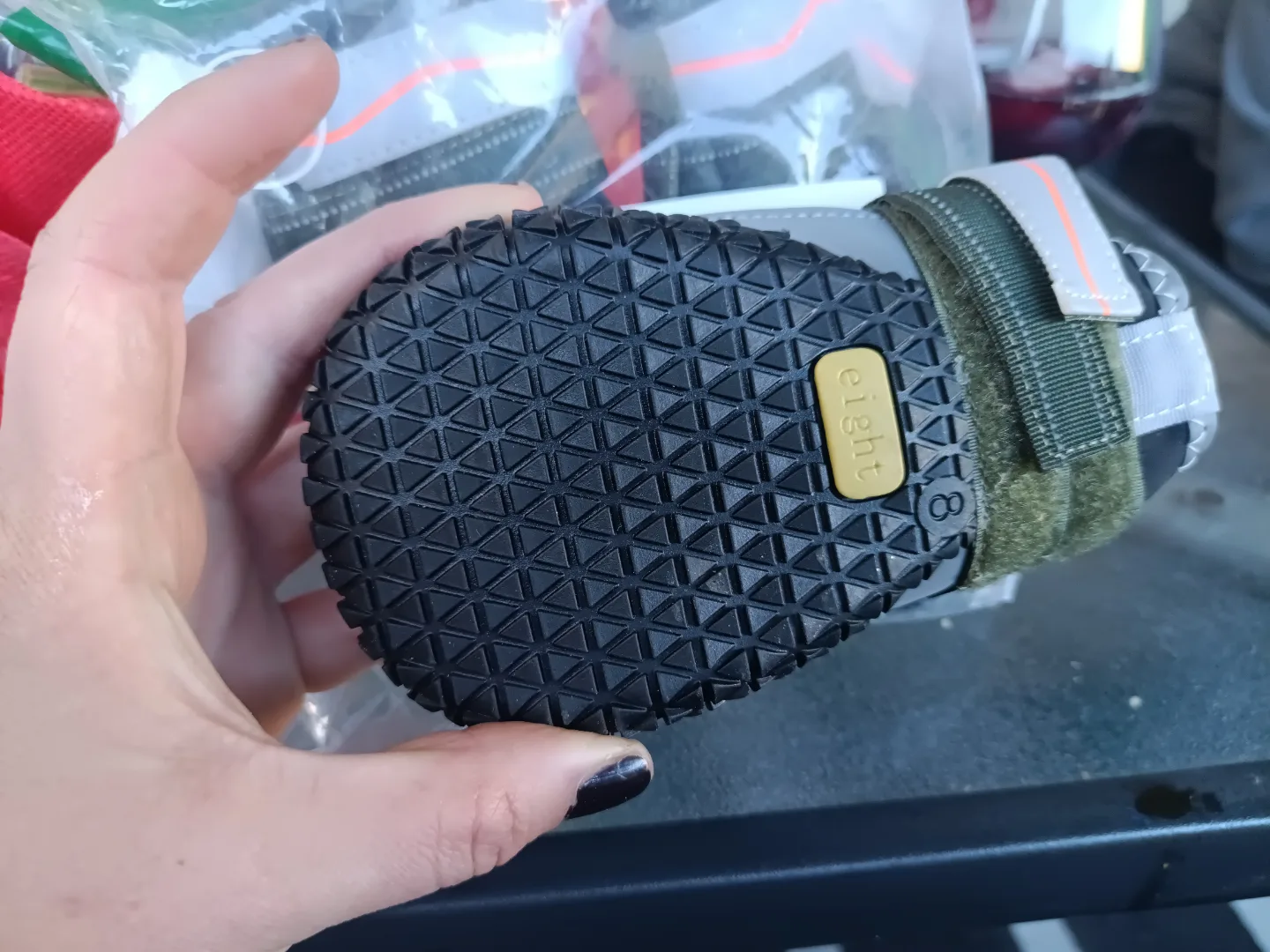 SlowTon Dog Boots Size 8 - Waterproof Dog Shoes image indicator(2)