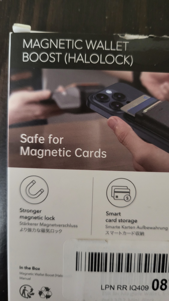 ESR Magnetic Wallet Boost (HaloLock) for MagSafe - photo 4