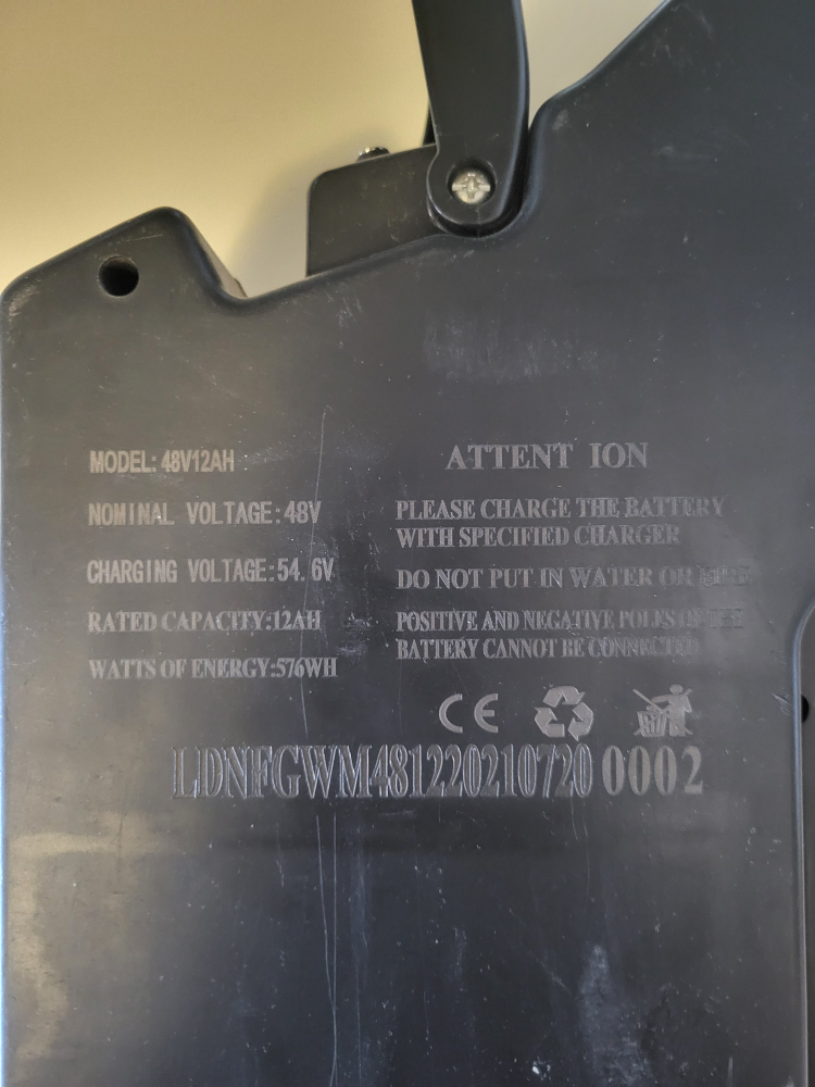 Electric Scooter Battery and Charger - photo 2