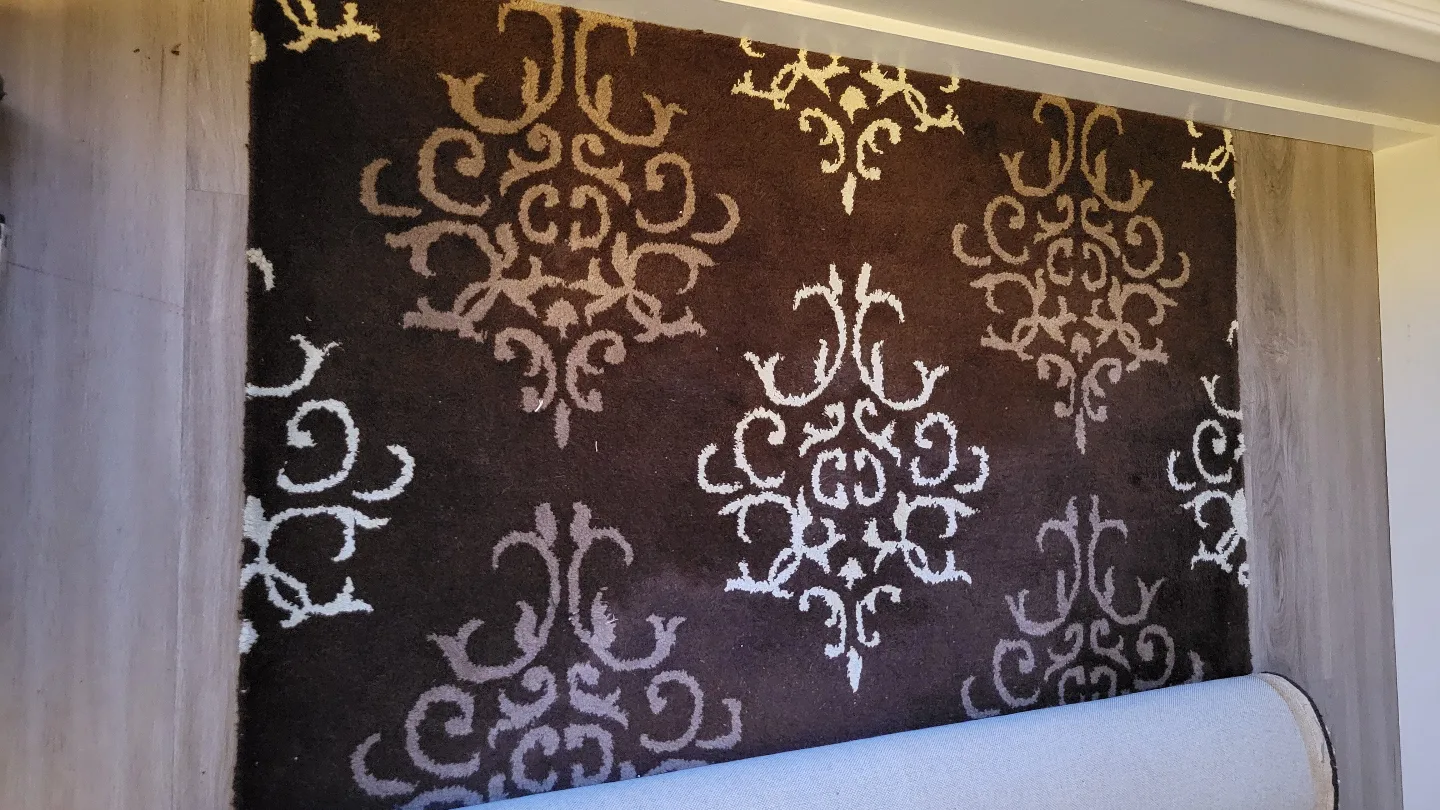 Brown and Beige Area Rug 💚 thumbnail