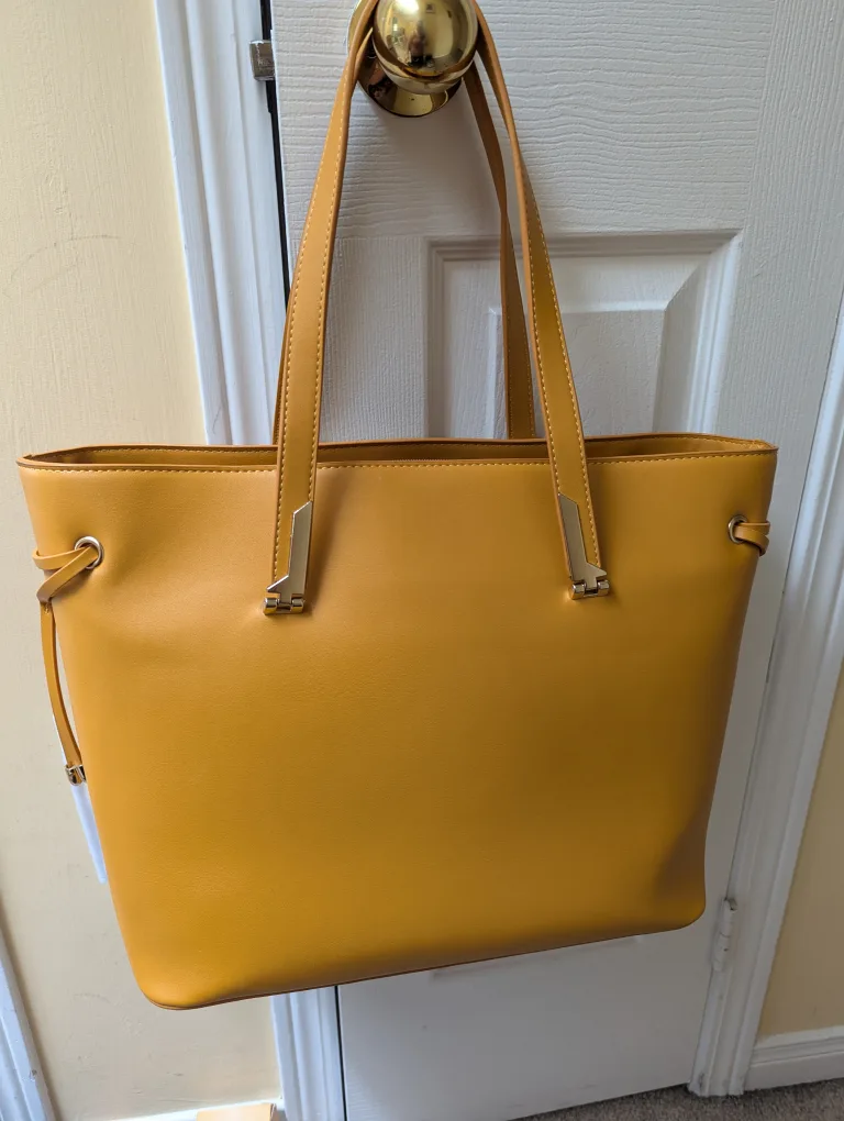 Mustard Yellow Tote Bag thumbnail