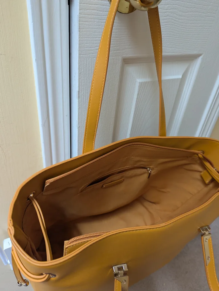 Mustard Yellow Tote Bag image indicator(4)