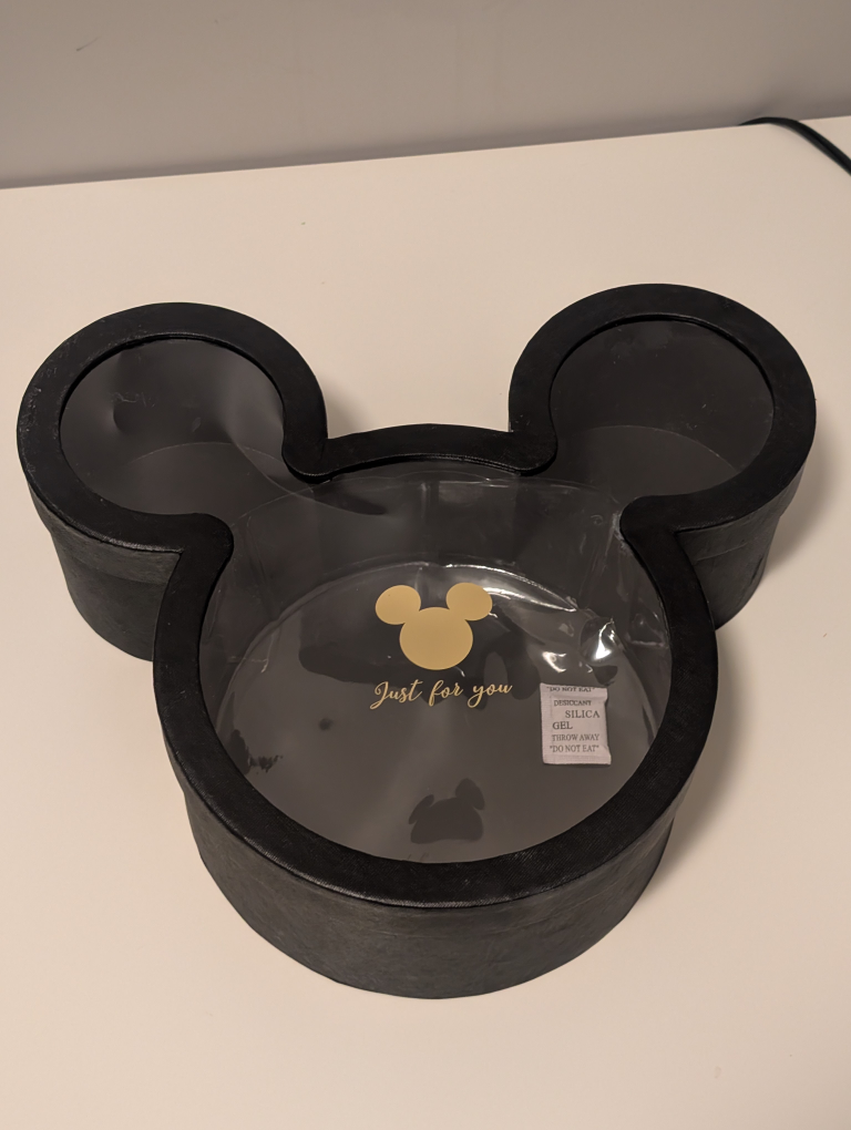Mickey Mouse Shaped Gift Box