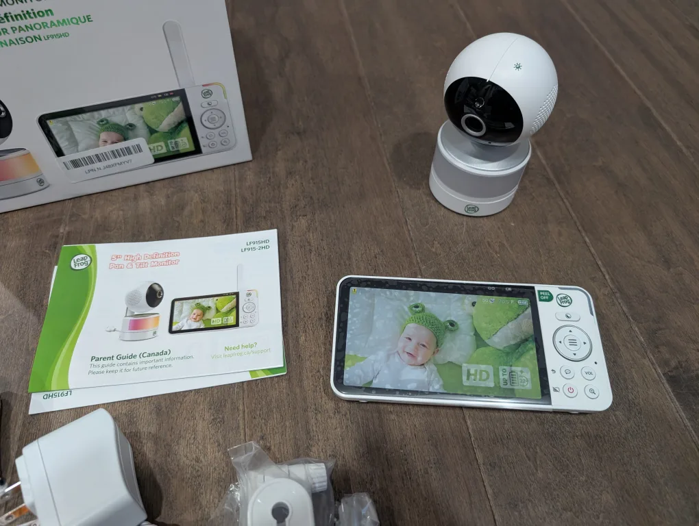 LeapFrog 5" High-Definition Pan & Tilt Monitor Baby Monitor image indicator(5)