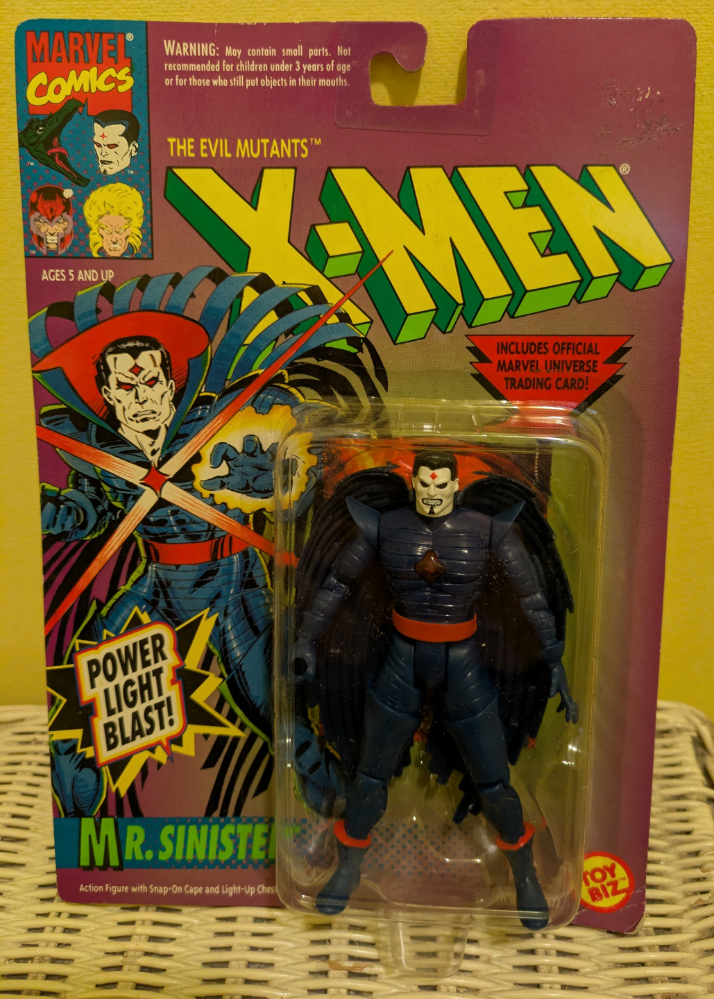 Vintage Marvel Comics X-Men Mr. Sinister Action Figure