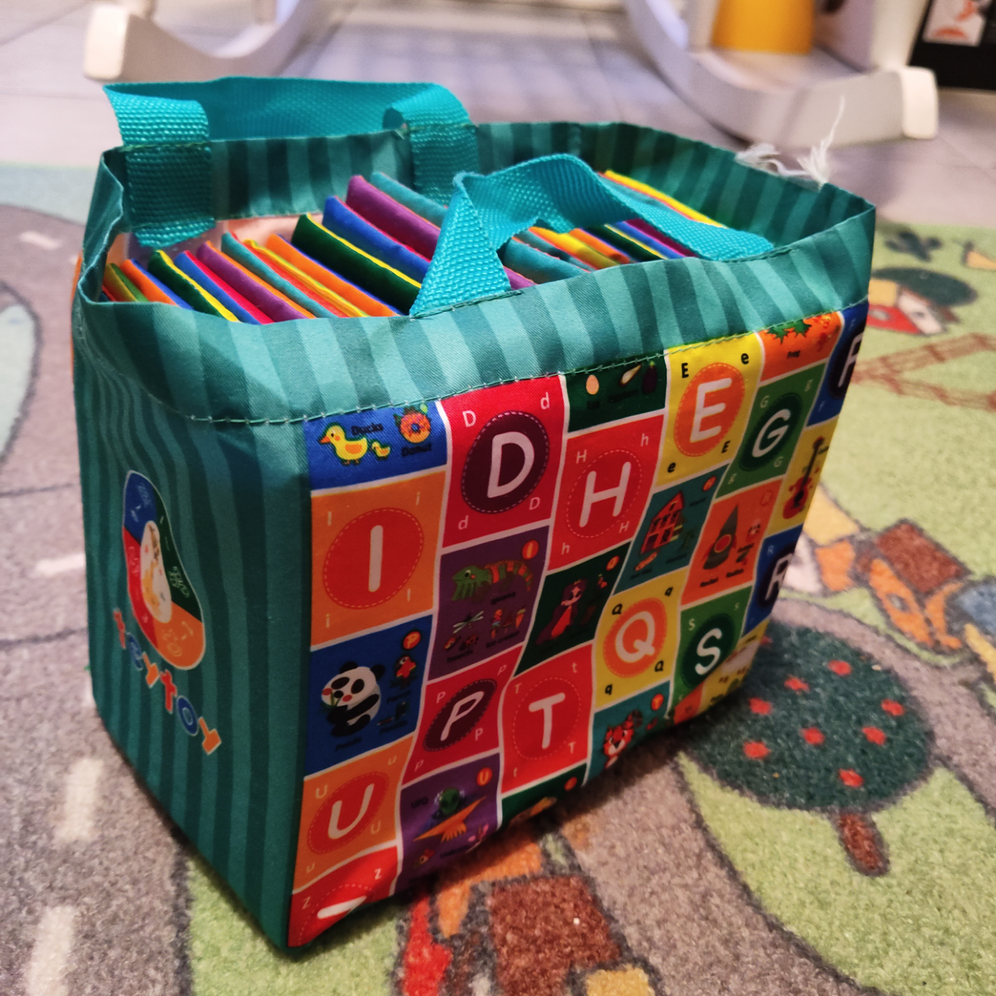 Alphabet Book Set with Carry Bag