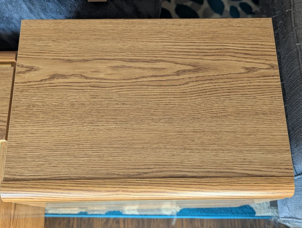 Vintage Wooden Dresser with Arch Mirror image indicator(9)