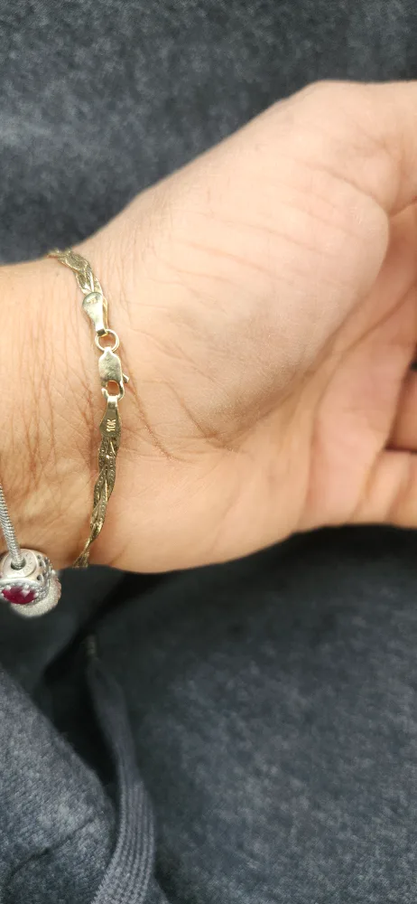 10k Gold Braided Bracelet For Sale $200
