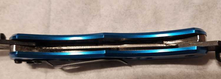 Schrade Extreme Blue Folding Knife - photo 4