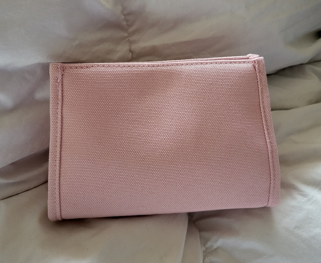 Dior Pink Canvas Pouch - photo 2