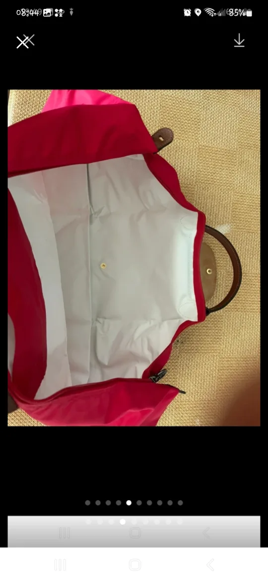 Authentic Longchamp XL travel bag image indicator(4)