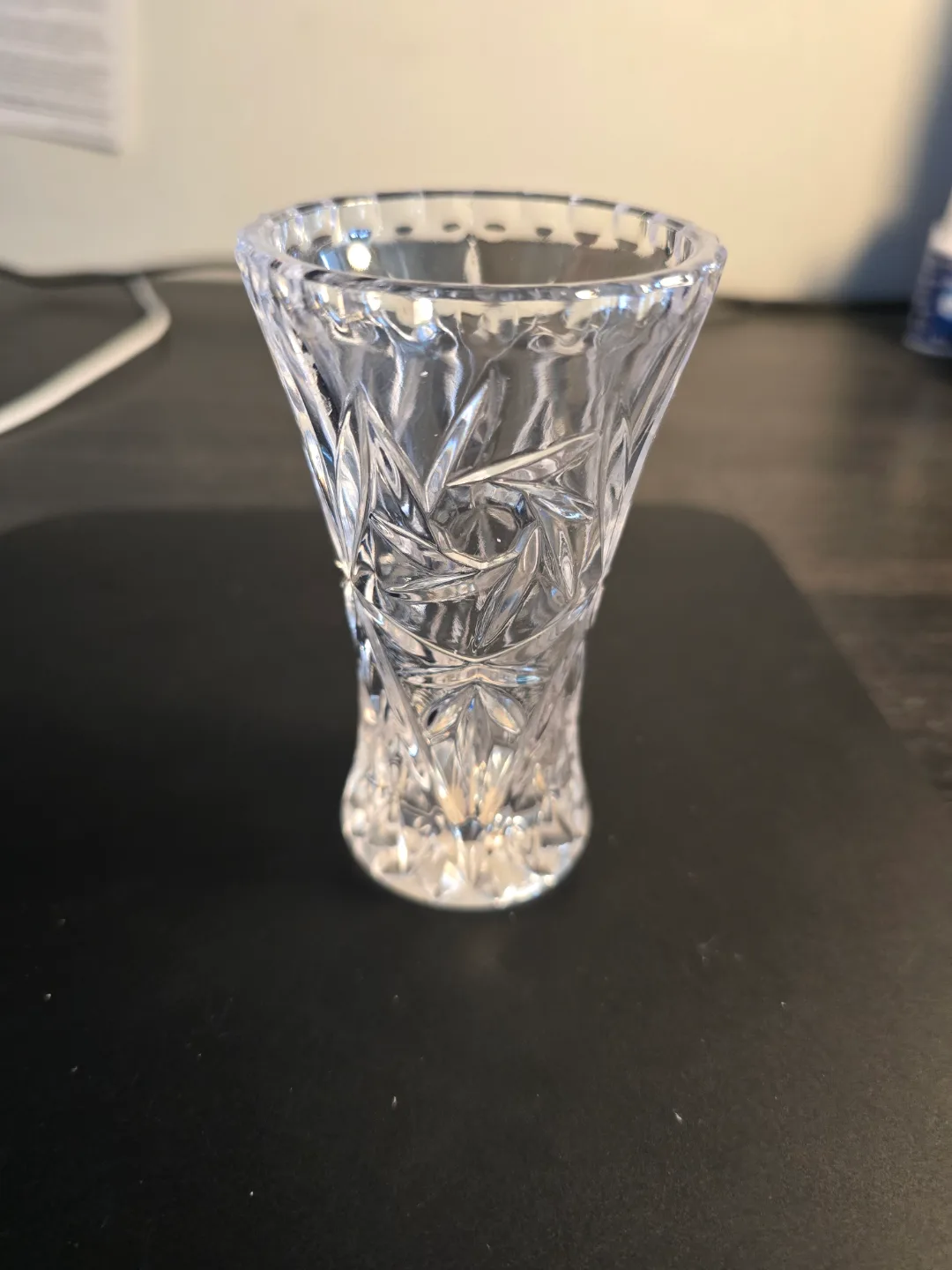 Small Crystal Bud Vase - 24% Lead Crystal thumbnail