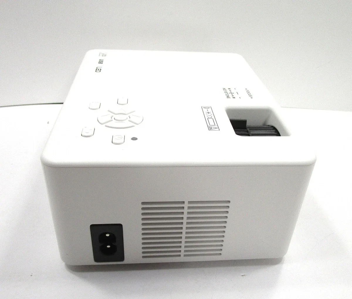 Mini Portable WiFi Projector with Remote & Accessories image indicator(7)