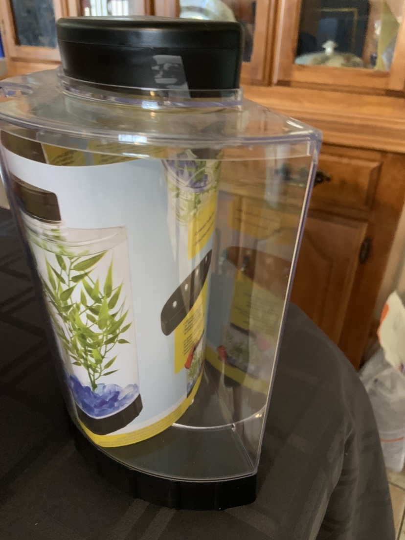 Tetra LED Half Moon Aquarium - 1.1 Gallons - photo 2