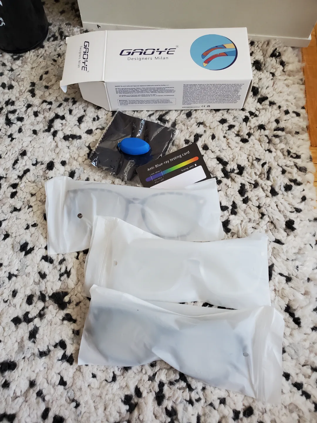 Gaoye Designers Milan Blue Light Blocking Glasses - 3 Pack image indicator(5)