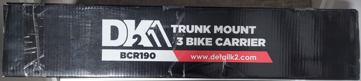 DK2 BCR190 3-Bike Trunk Mount Bike Rack w/ 6 Adjustable Straps - photo 4