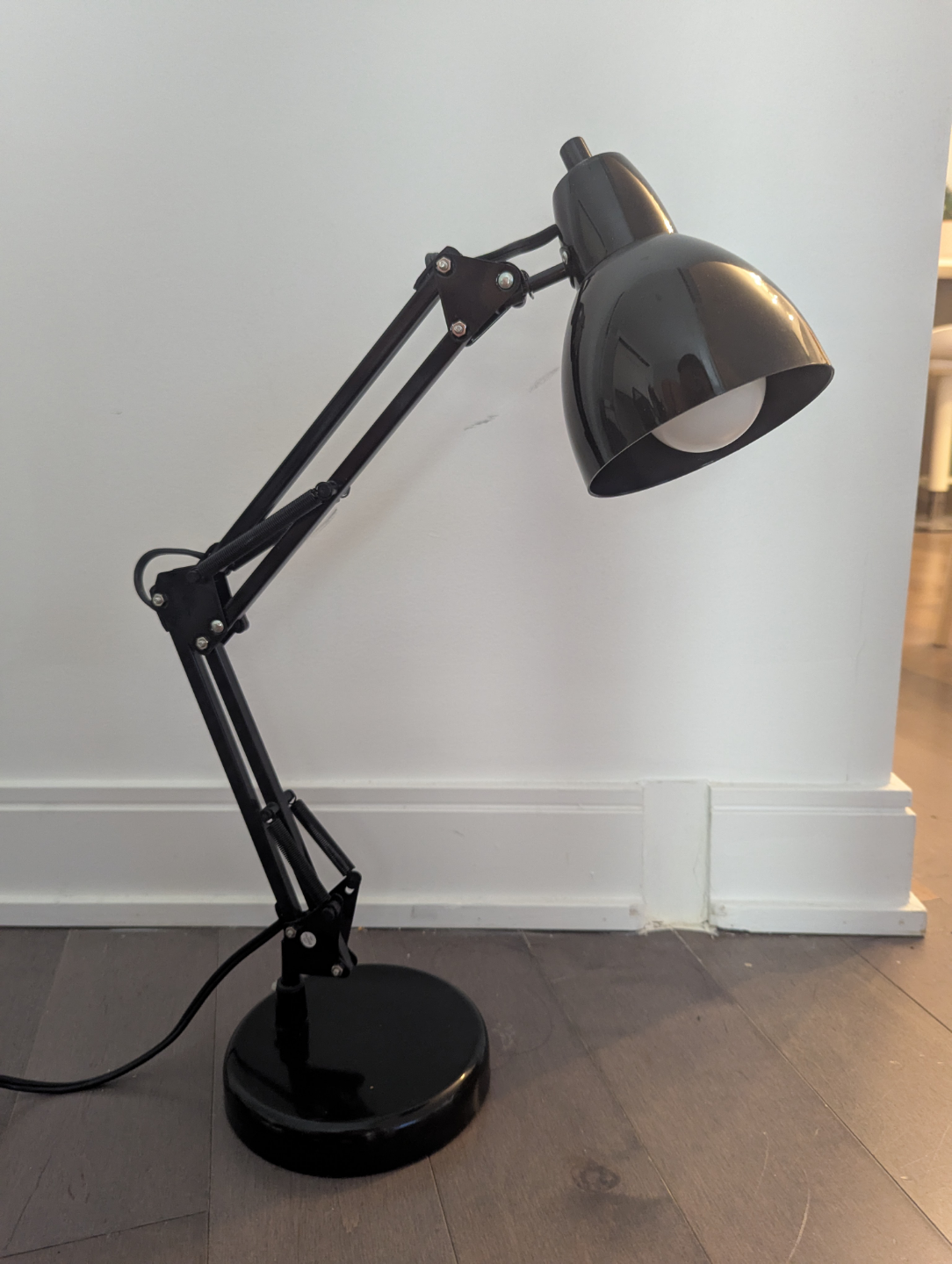 Black Adjustable Desk Lamp
