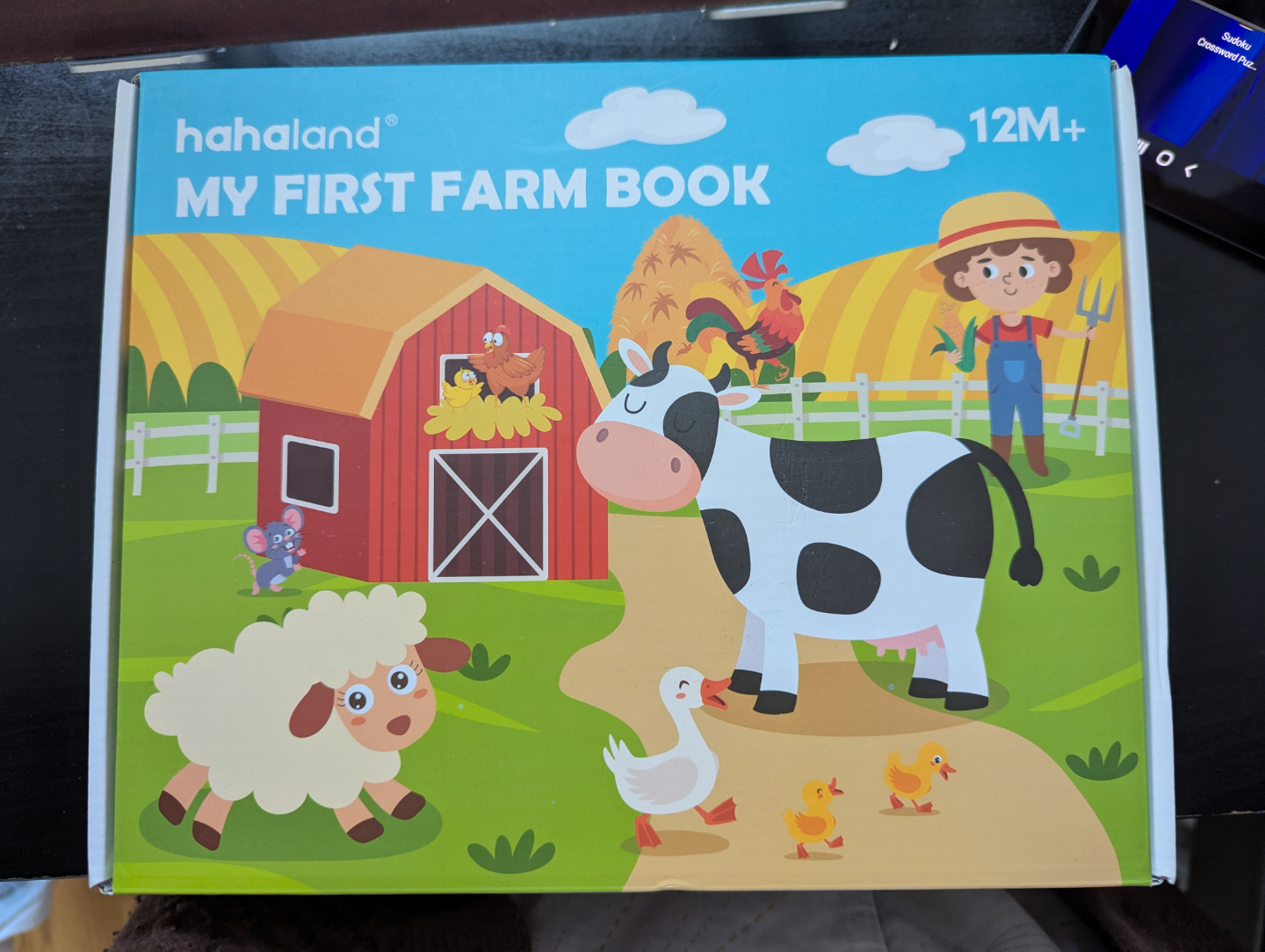 My First Farm Book - Interactive Cloth Book with Finger Puppets