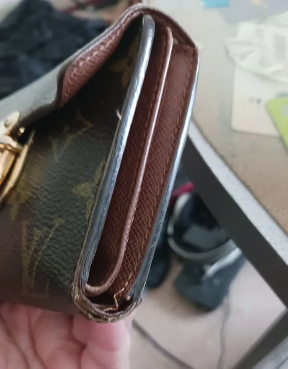 Authentic Louis Vuitton Monogram Canvas Wallet image indicator(4)