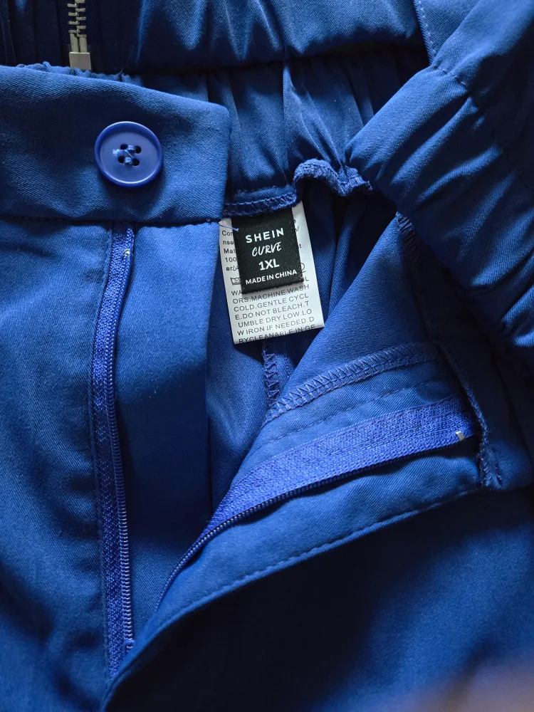 SHEIN Blue Utility Jumpsuit - Size XL image indicator(2)