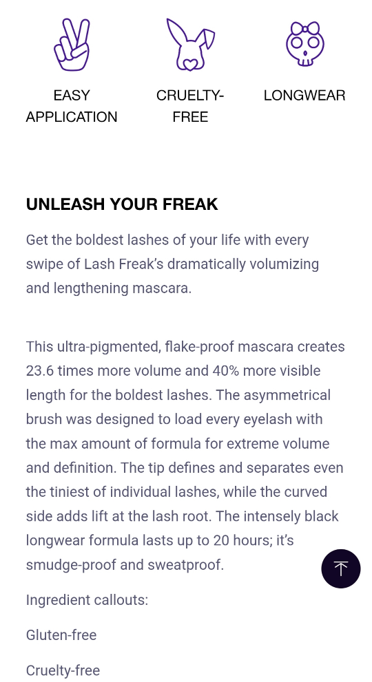 Urban Decay Lash Freak Volumizing mini Mascara 💚 - photo 5