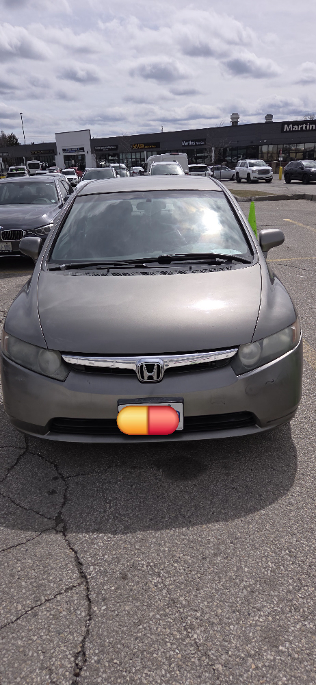 2008 Honda Civic Sedan LX Grey - photo 3