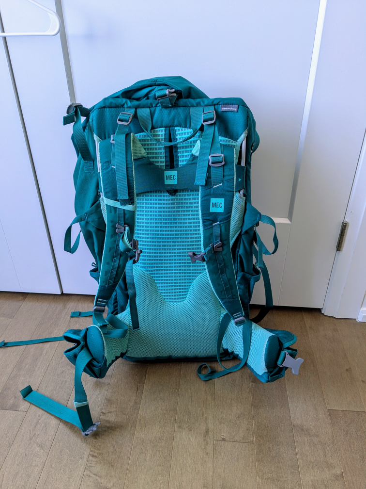 MEC Mistral 55 Backpack - Teal - Standard/Long Torso 💚