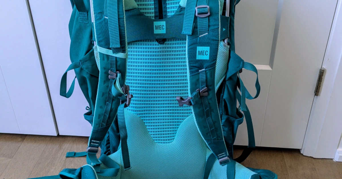 MEC Mistral 55 Backpack Teal Standard/Long Torso 💚 Karrot