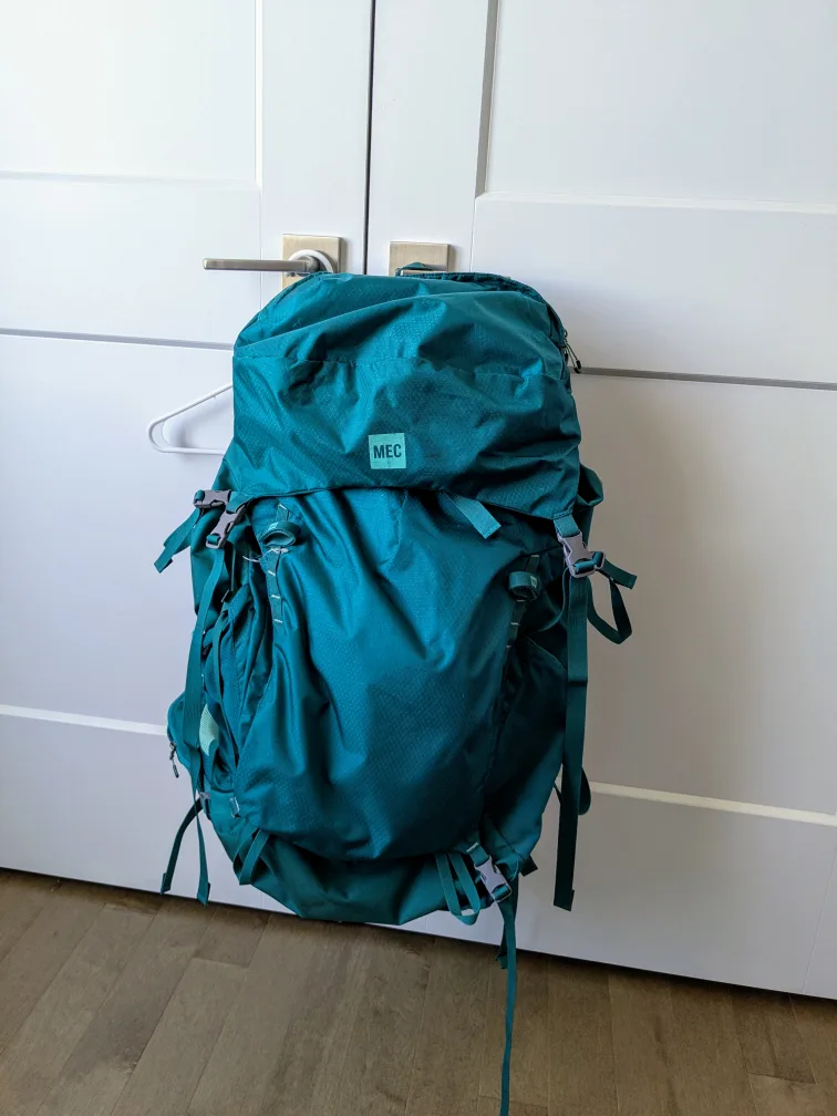 MEC Mistral 55 Backpack - Teal - Standard/Long Torso 💚 image indicator(2)