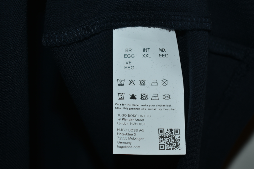 Hugo Boss Men's XXL Dark Navy Short Sleeve Polo Shirt - photo 5