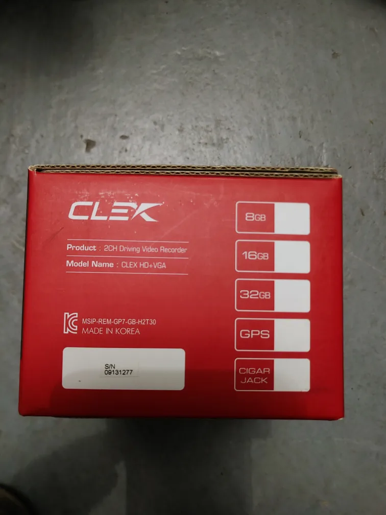 CLEX ADVANCED PORTABLE CAR TWIN DASHCAM CAMCORDER HD DVR 1080 image indicator(3)