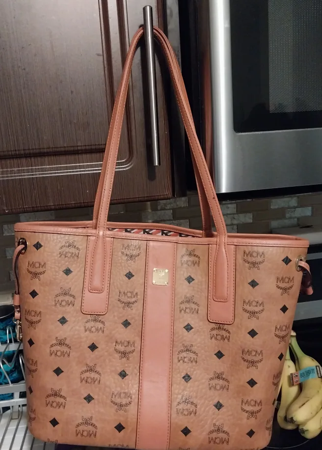 MCM Reversible Liz shopper tote 💚 image indicator(8)