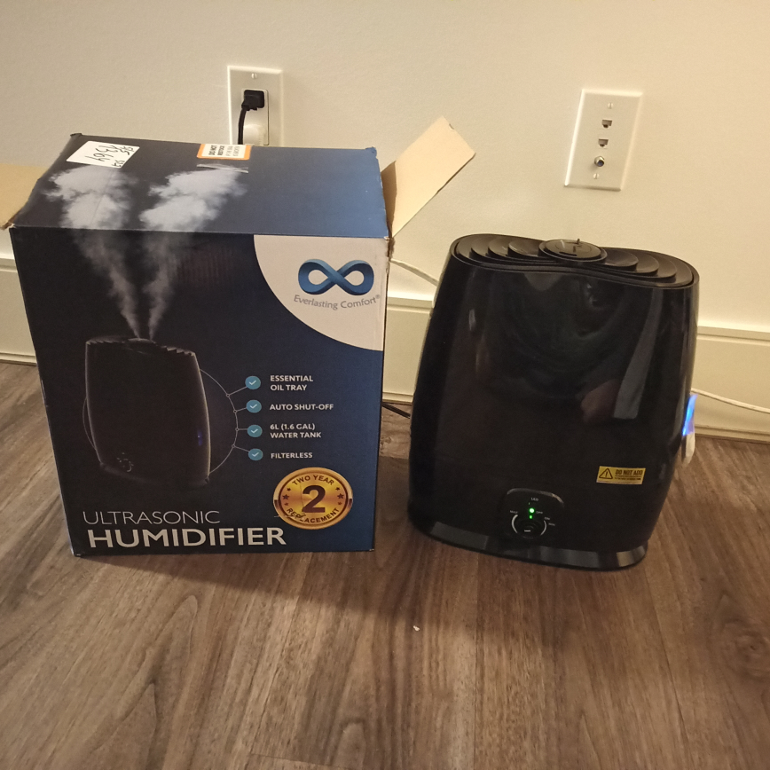 Everlasting Comfort Ultrasonic Humidifier - photo 2