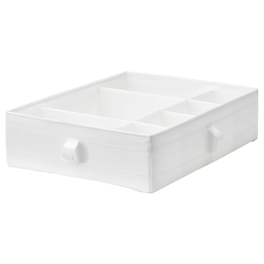IKEA SKUBB Box with compartments