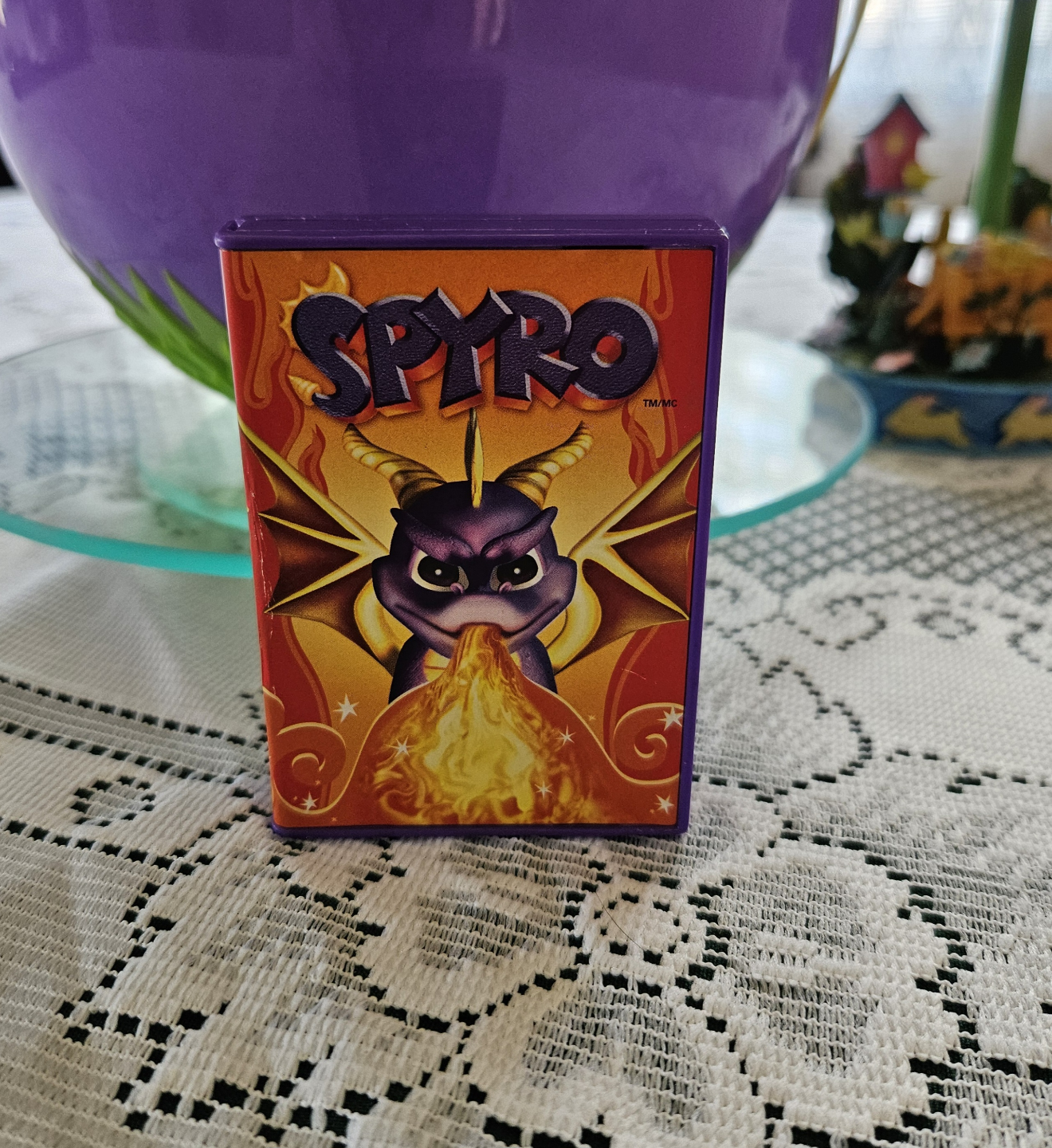 Vintage Spyro the Dragon Handheld Game
