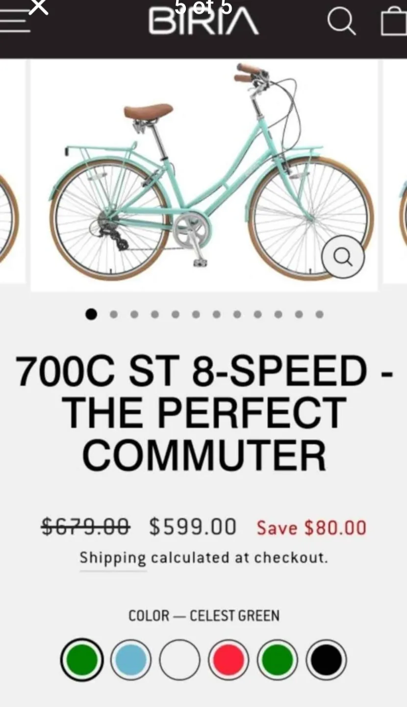 Biria city Bicycle with accesories price firm image indicator(6)