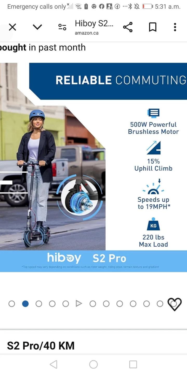 Hiboy S2 Pro 40 KM Electric Scooter - photo 2