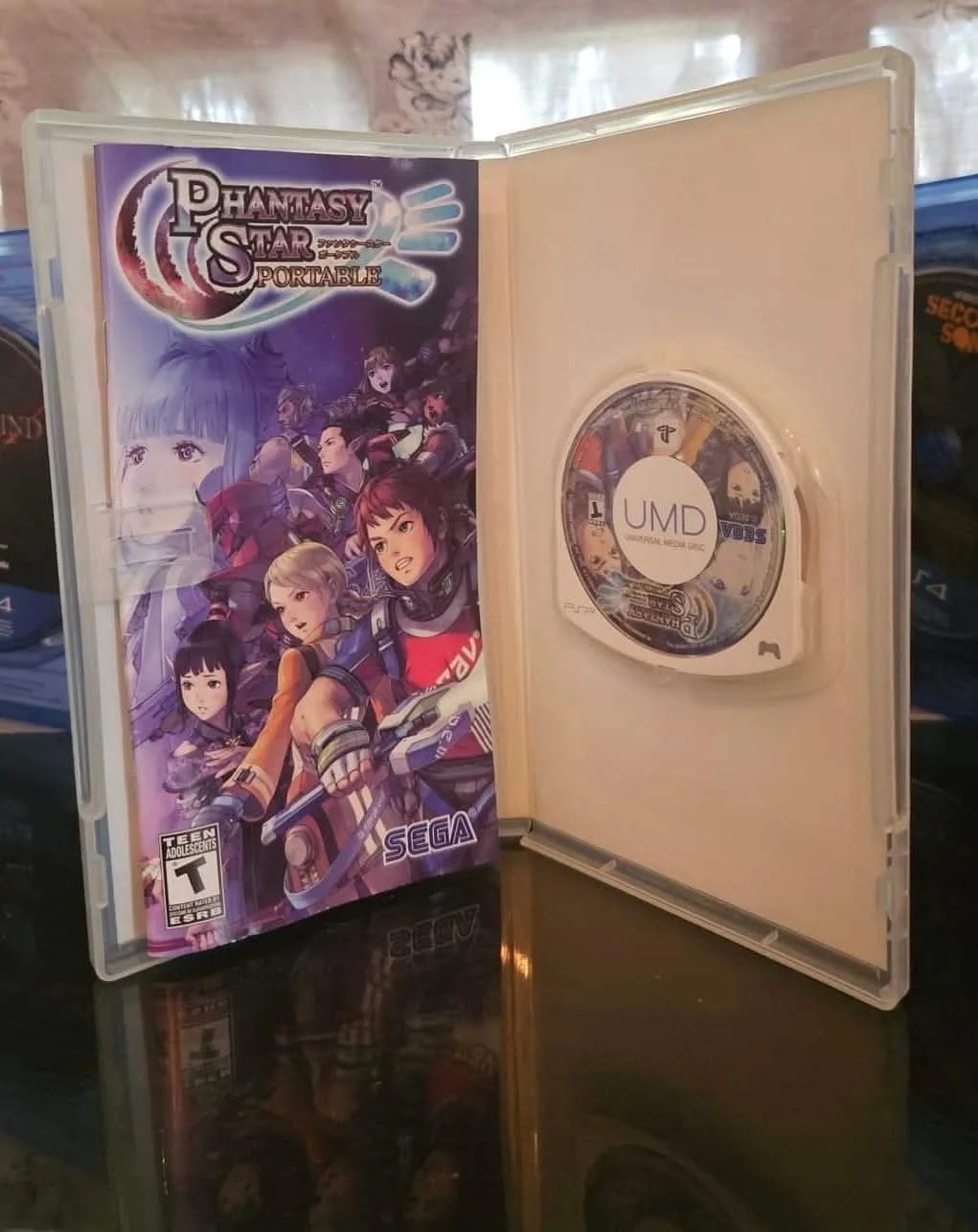 Phantasy Star Portable - PSP UMD Game image indicator(2)