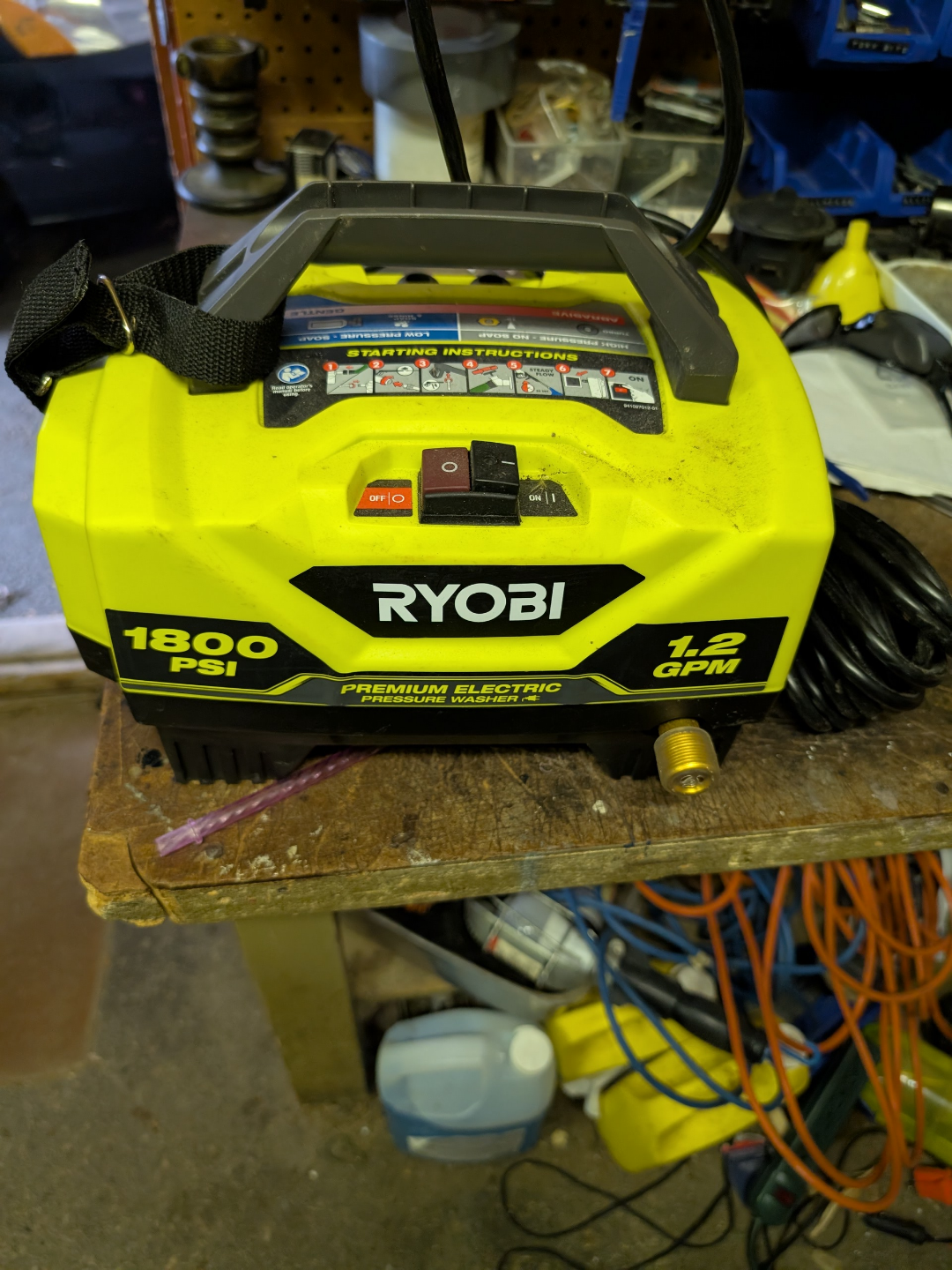 Ryobi 12" Electric Pressure Washer Surface Cleaner