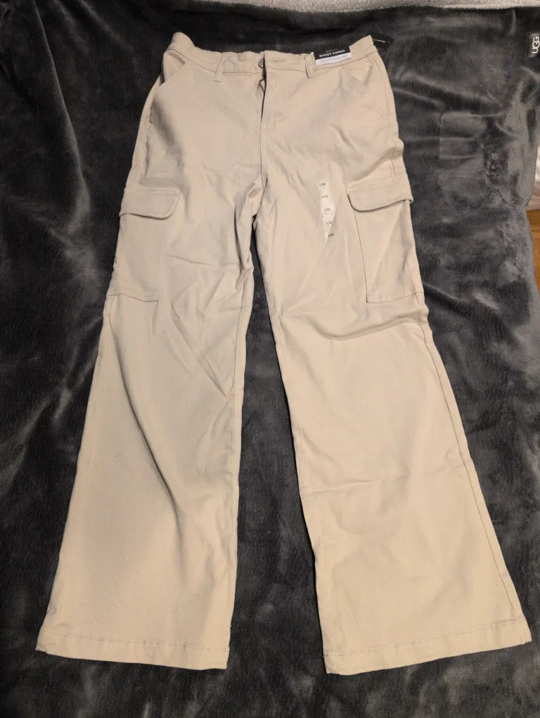 Denim Baggy Cargo Pants thumbnail