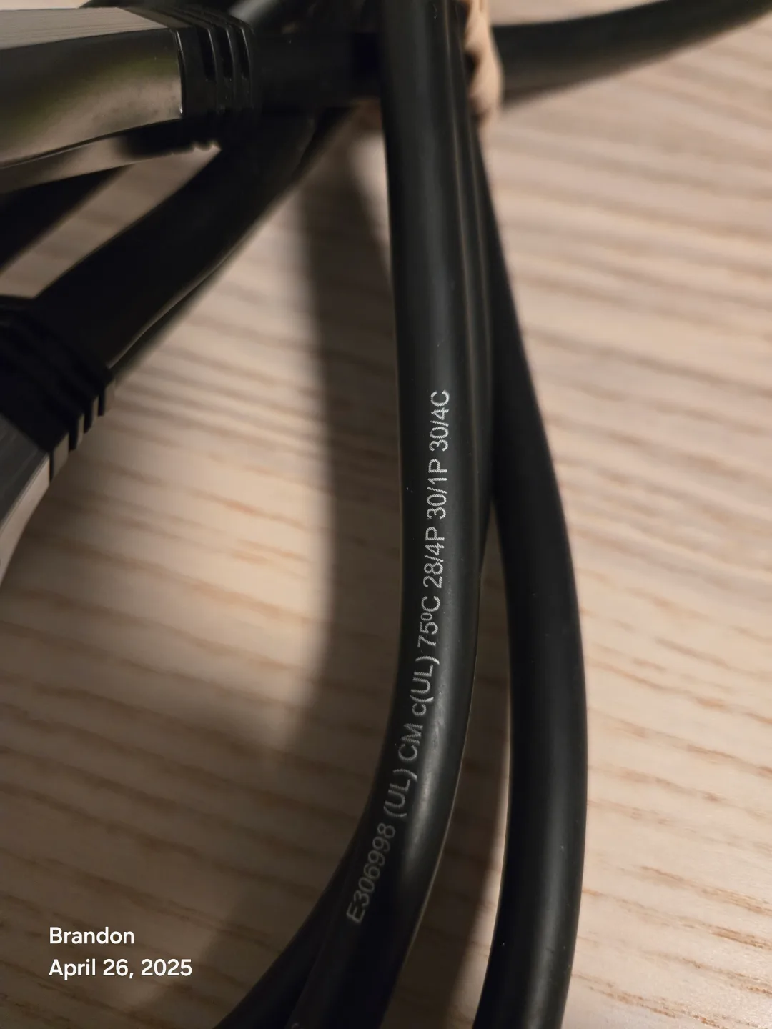 10' Rocketfish High Speed HDMI. In wall quality. Thick. image indicator(2)