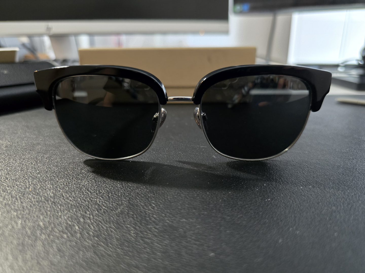 Burberry Sunglasses - Black Frame, Grey Lenses