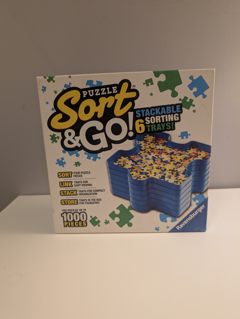 Ravensburger Puzzle Sort & Go! Stackable Puzzle Organiser