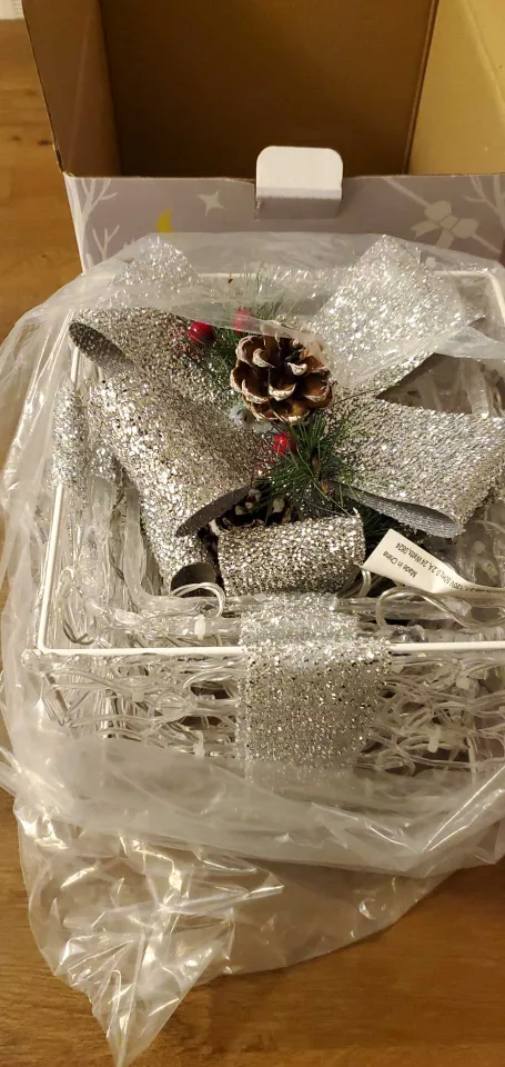 Set of 3 LED Lighted Christmas Present Boxes image indicator(2)