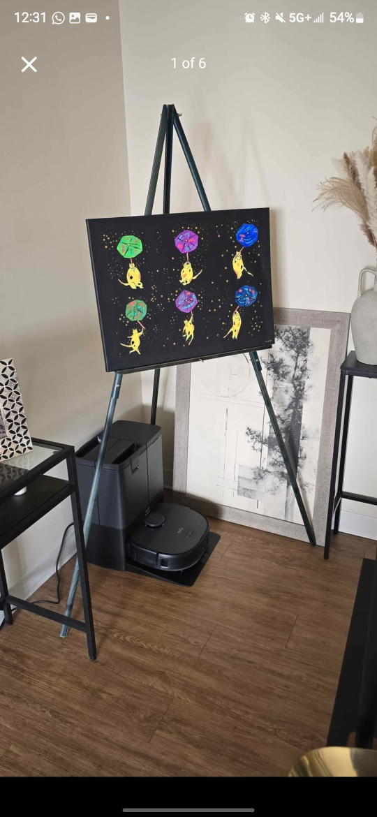 Portable Art Easel - 64" Tall, Holds up to 40"