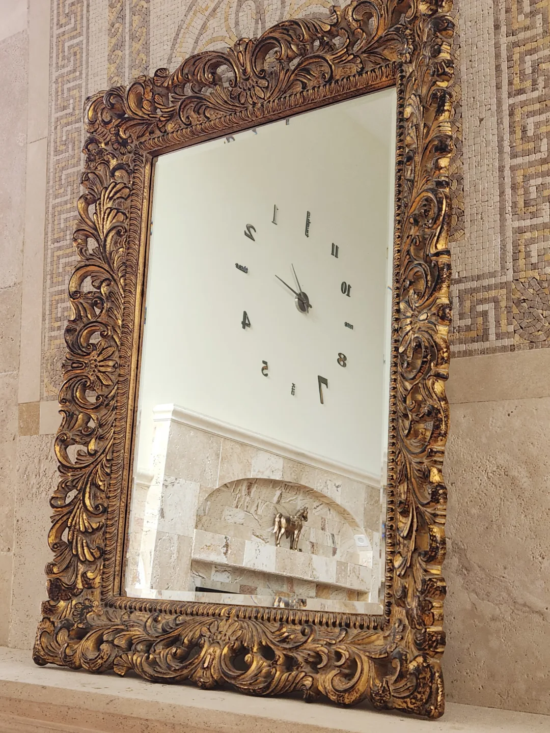 Ornate Gold Mirror large image indicator(2)